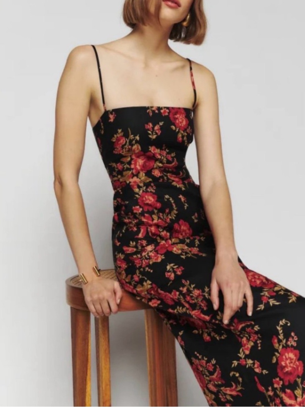 Reformation Frankie Linen Dress - NWT